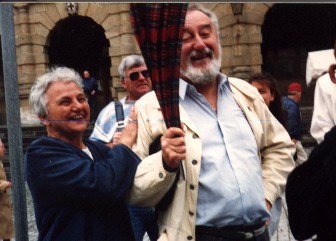 Naomi with German guide